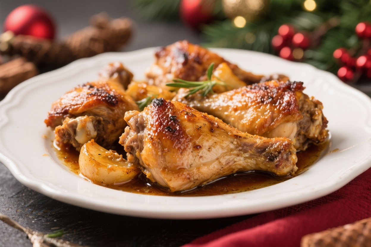 Christmas Roast Chicken Thighs