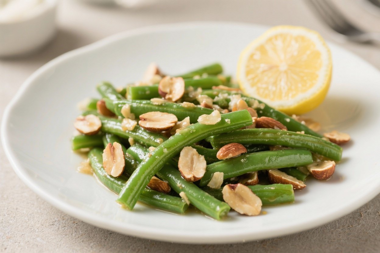 The Best Green Bean Almondine With Lemon